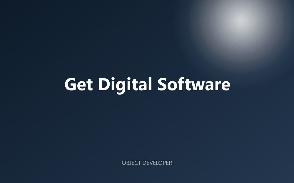 Get Digital Software
