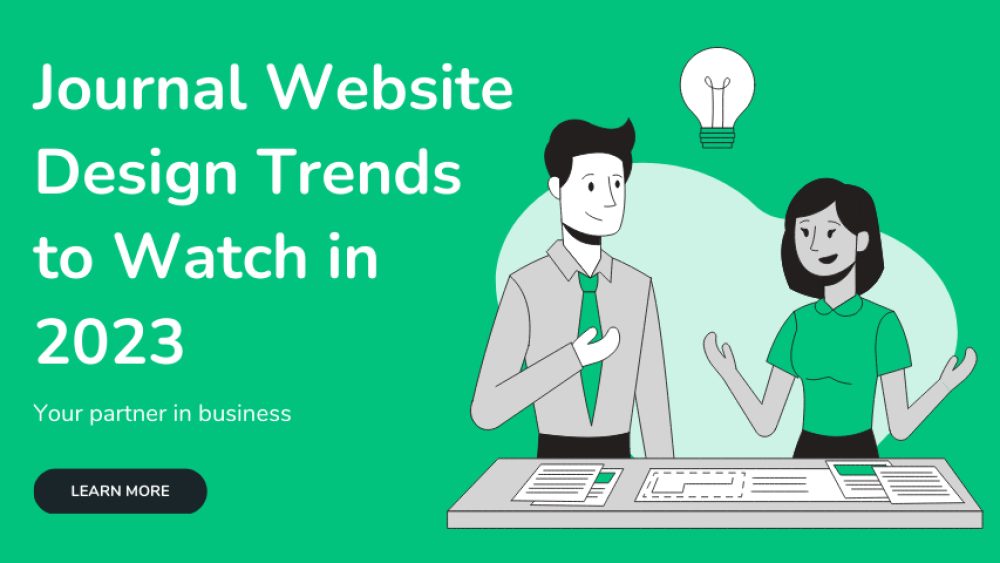 Journal Website Design Trends to Watch in 2023