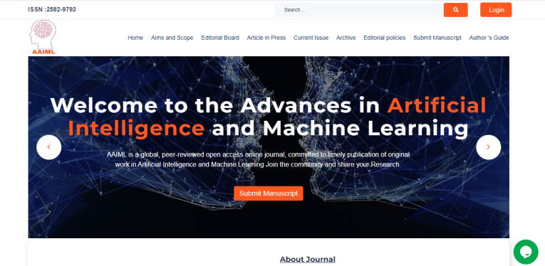 Advances in Artificial Intelligence and Machine Learning